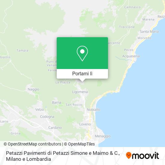Mappa Petazzi Pavimenti di Petazzi Simone e Maimo & C.