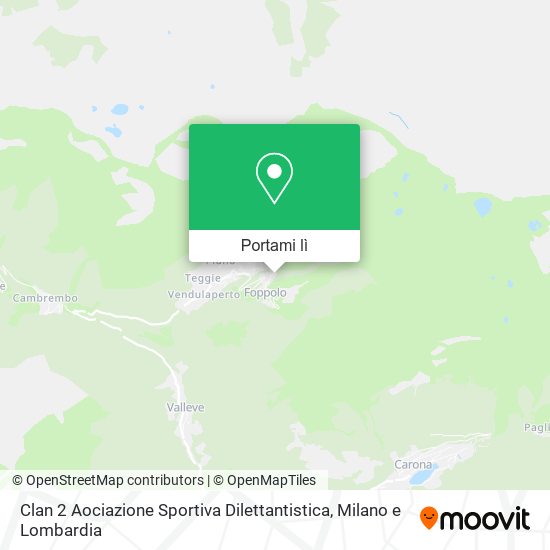 Mappa Clan 2 Aociazione Sportiva Dilettantistica