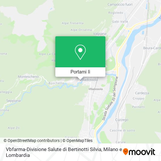 Mappa Vbfarma-Divisione Salute di Bertinotti Silvia
