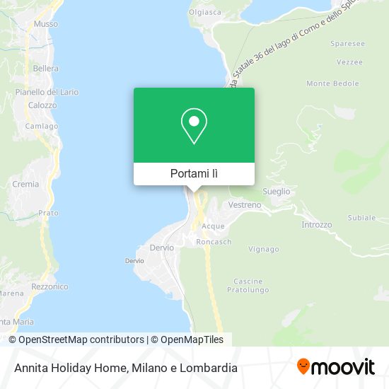 Mappa Annita Holiday Home