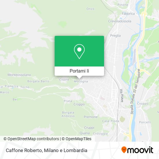 Mappa Caffone Roberto
