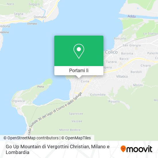 Mappa Go Up Mountain di Vergottini Christian