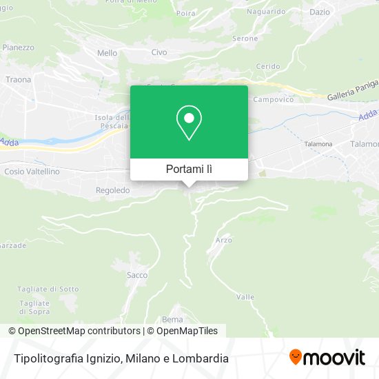 Mappa Tipolitografia Ignizio