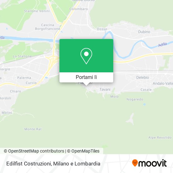 Mappa Edilfist Costruzioni