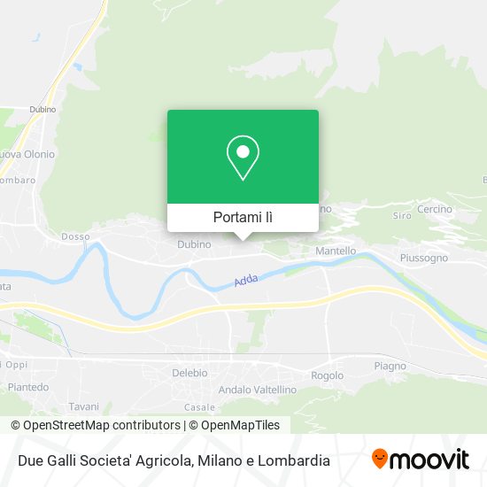 Mappa Due Galli Societa' Agricola