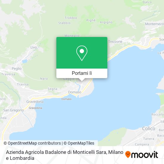 Mappa Azienda Agricola Badalone di Monticelli Sara