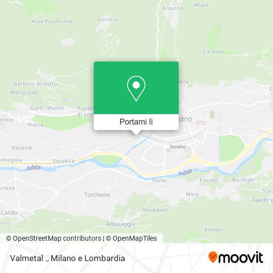 Mappa Valmetal .