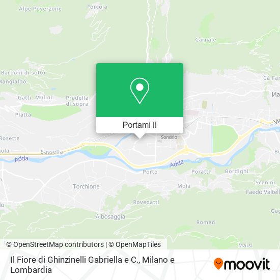 Mappa Il Fiore di Ghinzinelli Gabriella e C.