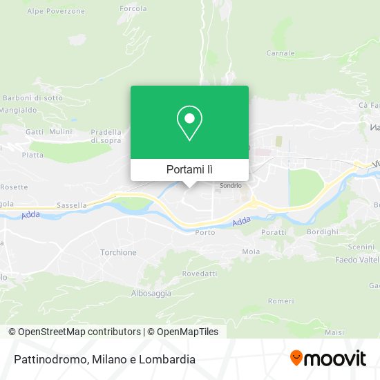 Mappa Pattinodromo