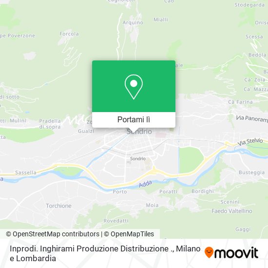 Mappa Inprodi. Inghirami Produzione Distribuzione .