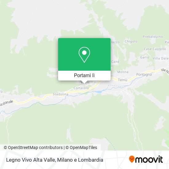 Mappa Legno Vivo Alta Valle