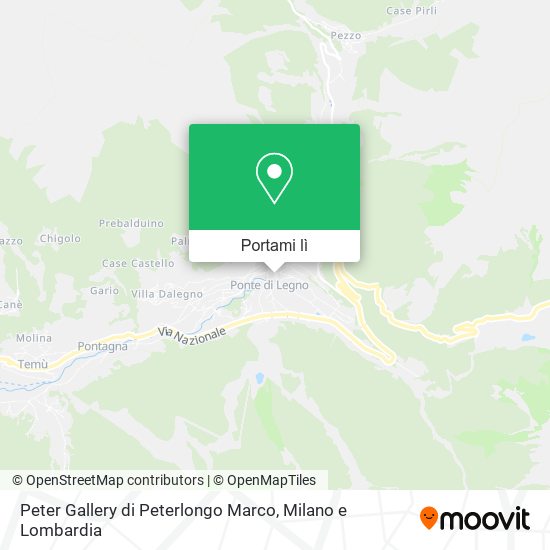 Mappa Peter Gallery di Peterlongo Marco