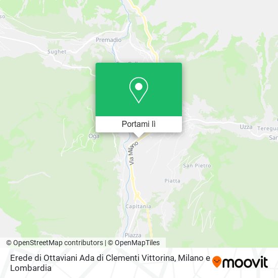 Mappa Erede di Ottaviani Ada di Clementi Vittorina