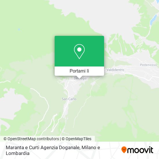 Mappa Maranta e Curti Agenzia Doganale
