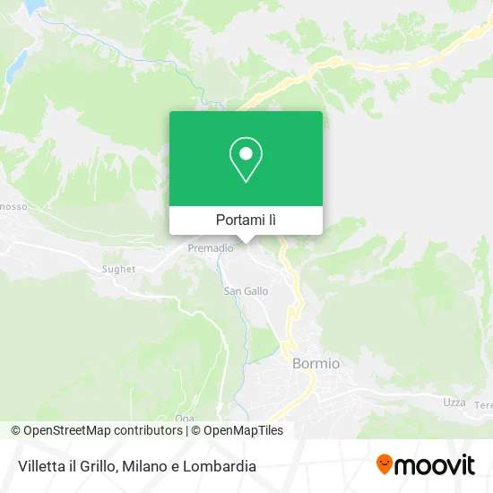 Mappa Villetta il Grillo