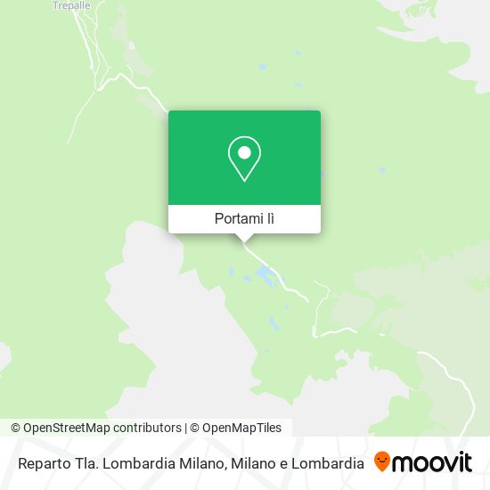 Mappa Reparto Tla. Lombardia Milano