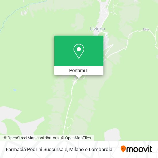 Mappa Farmacia Pedrini Succursale