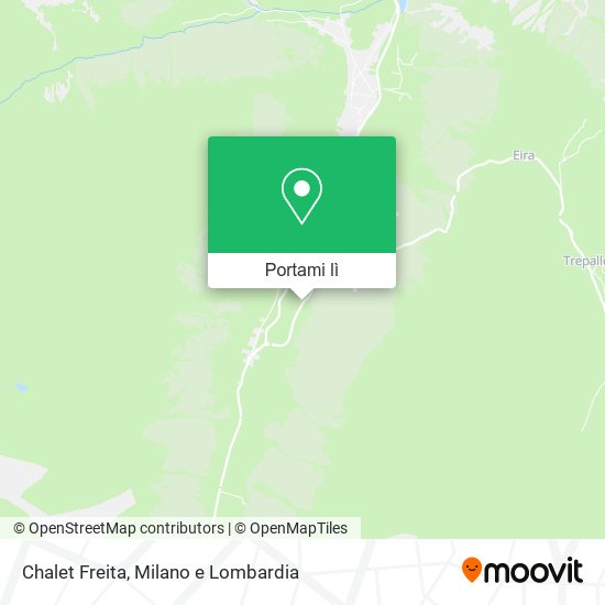 Mappa Chalet Freita