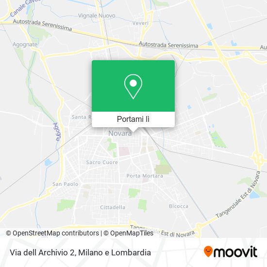 Mappa Via dell Archivio  2