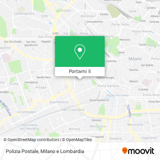 Mappa Polizia Postale