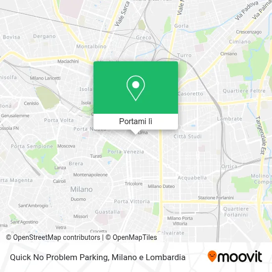 Mappa Quick No Problem Parking