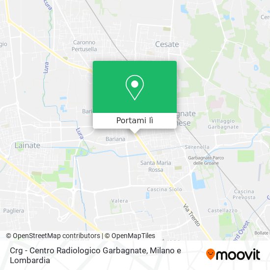 Mappa Crg - Centro Radiologico Garbagnate