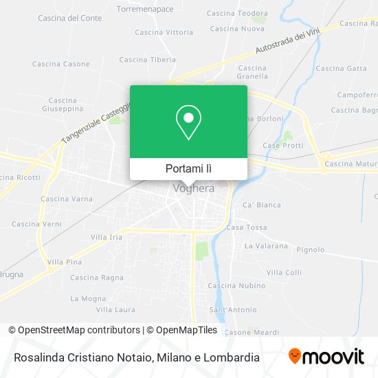 Mappa Rosalinda Cristiano Notaio