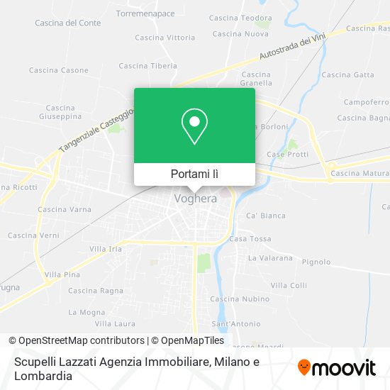 Mappa Scupelli Lazzati Agenzia Immobiliare
