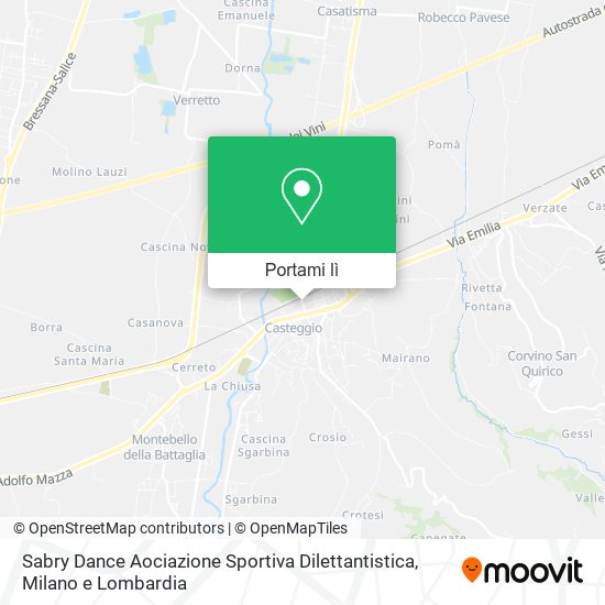Mappa Sabry Dance Aociazione Sportiva Dilettantistica