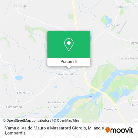 Mappa Vama di Valdo Mauro e Massarotti Giorgio