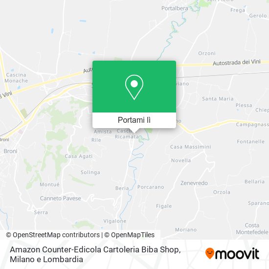 Mappa Amazon Counter-Edicola Cartoleria Biba Shop
