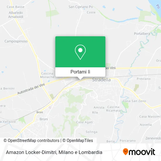 Mappa Amazon Locker-Dimitri