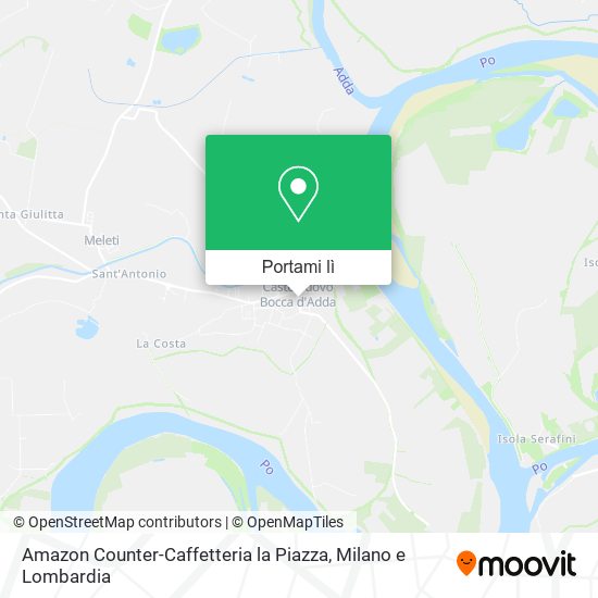 Mappa Amazon Counter-Caffetteria la Piazza