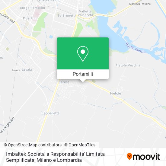 Mappa Imbaltek Societa' a Responsabilita' Limitata Semplificata