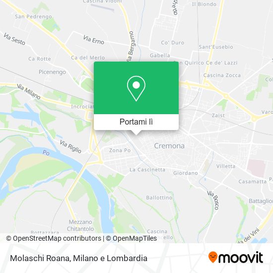 Mappa Molaschi Roana