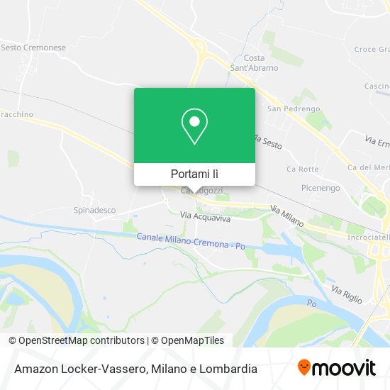 Mappa Amazon Locker-Vassero