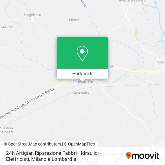 Mappa 24h Artigian Riparazione Fabbri - Idraulici - Elettricisti