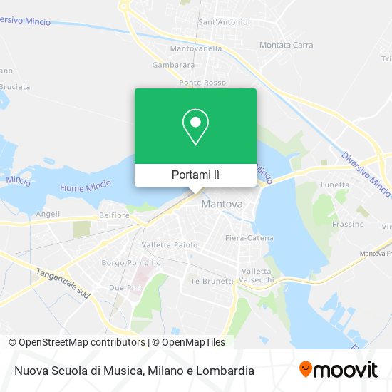 Mappa Nuova Scuola di Musica