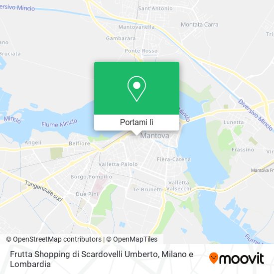 Mappa Frutta Shopping di Scardovelli Umberto