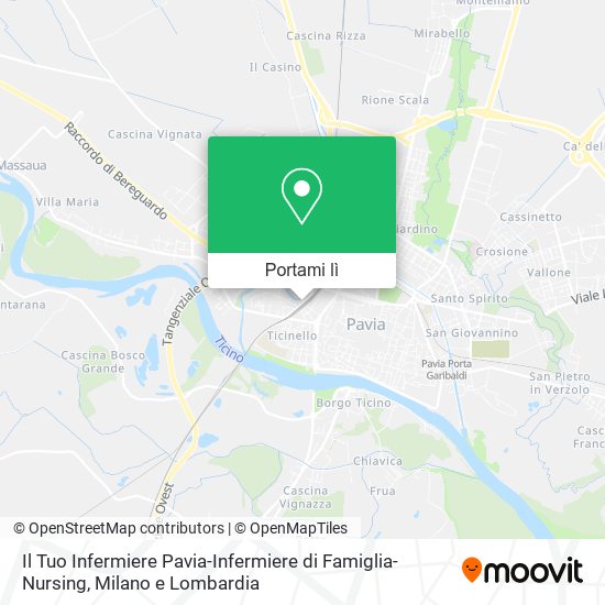 Mappa Il Tuo Infermiere Pavia-Infermiere di Famiglia-Nursing
