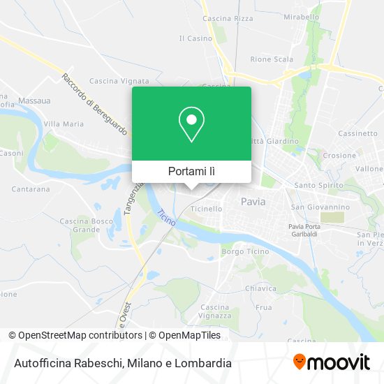 Mappa Autofficina Rabeschi