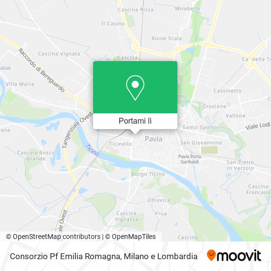 Mappa Consorzio Pf Emilia Romagna