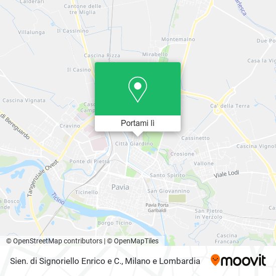 Mappa Sien. di Signoriello Enrico e C.