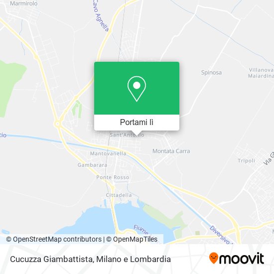 Mappa Cucuzza Giambattista