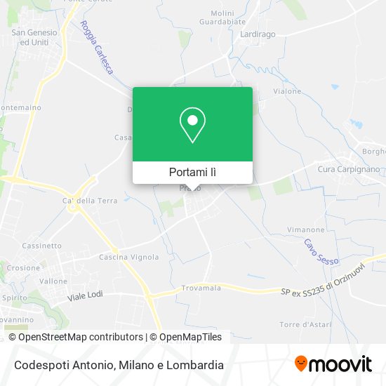 Mappa Codespoti Antonio