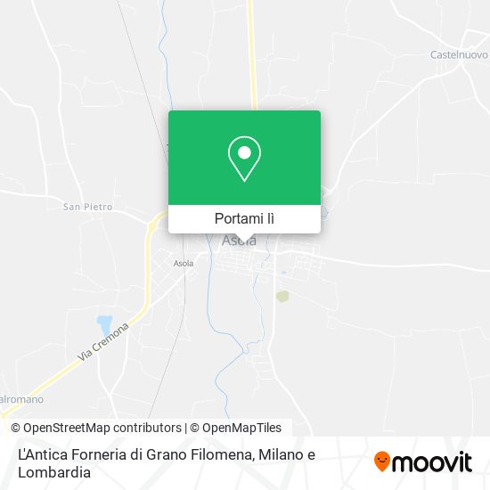 Mappa L'Antica Forneria di Grano Filomena