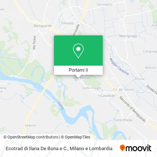 Mappa Ecotrad di Ilana De Bona e C.