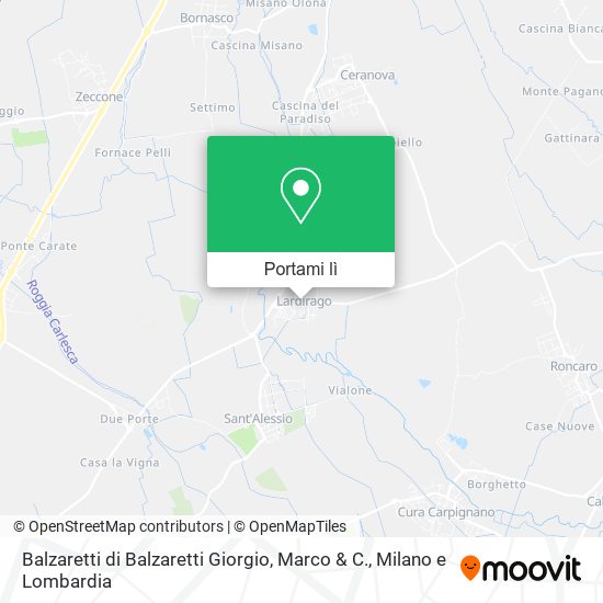Mappa Balzaretti di Balzaretti Giorgio, Marco & C.