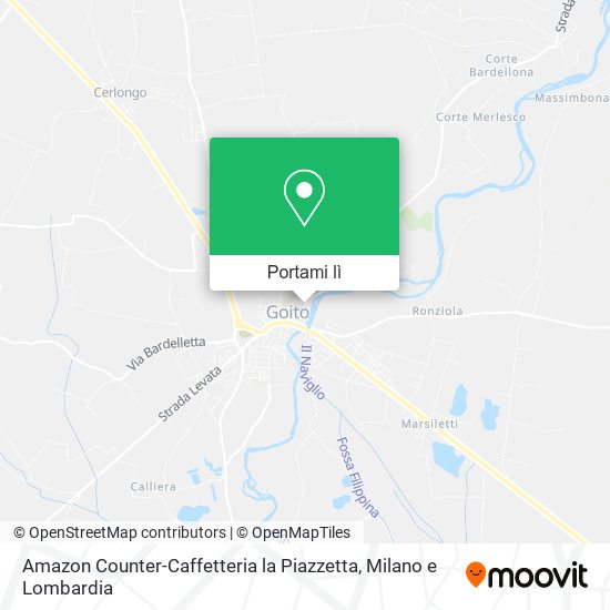 Mappa Amazon Counter-Caffetteria la Piazzetta