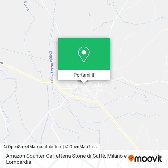 Mappa Amazon Counter-Caffetteria Storie di Caffè